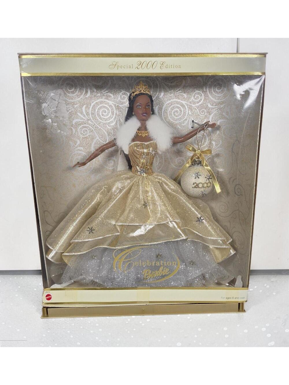 Barbie Celebration Barbie Special 2000 Edition Doll African American Mattel